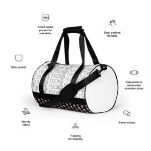 All-over print gym bag
