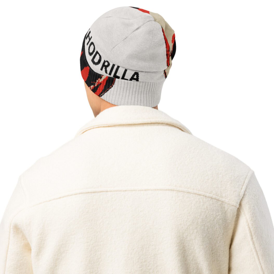 Drilla Skull Knitted beanie