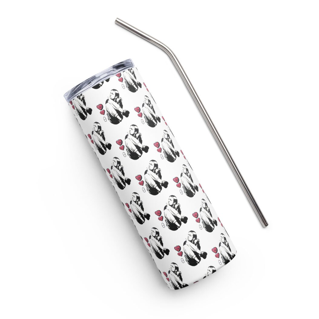 Iryna love Stainless steel tumbler