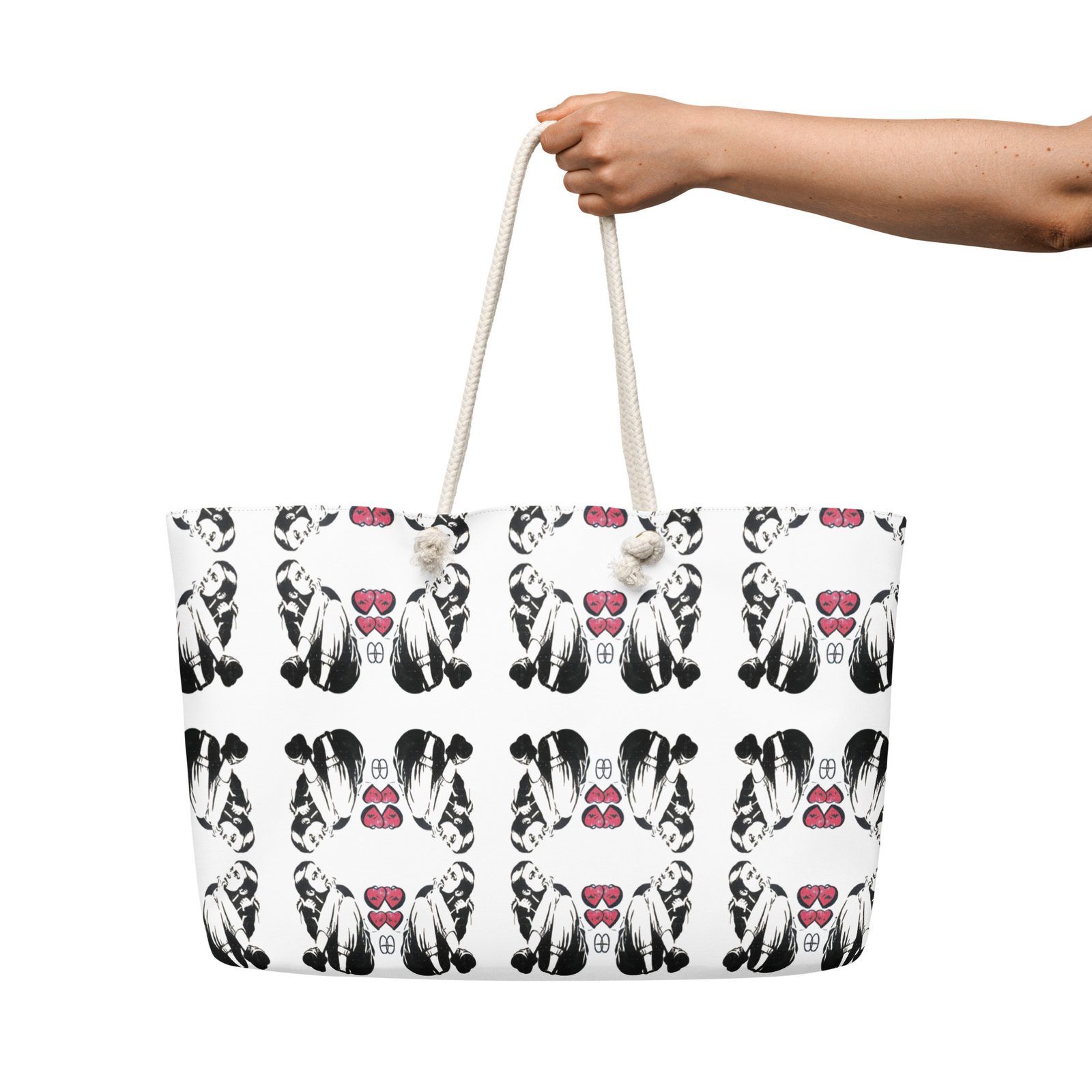 Iryna never relax Oversized weekender bag - Image 2