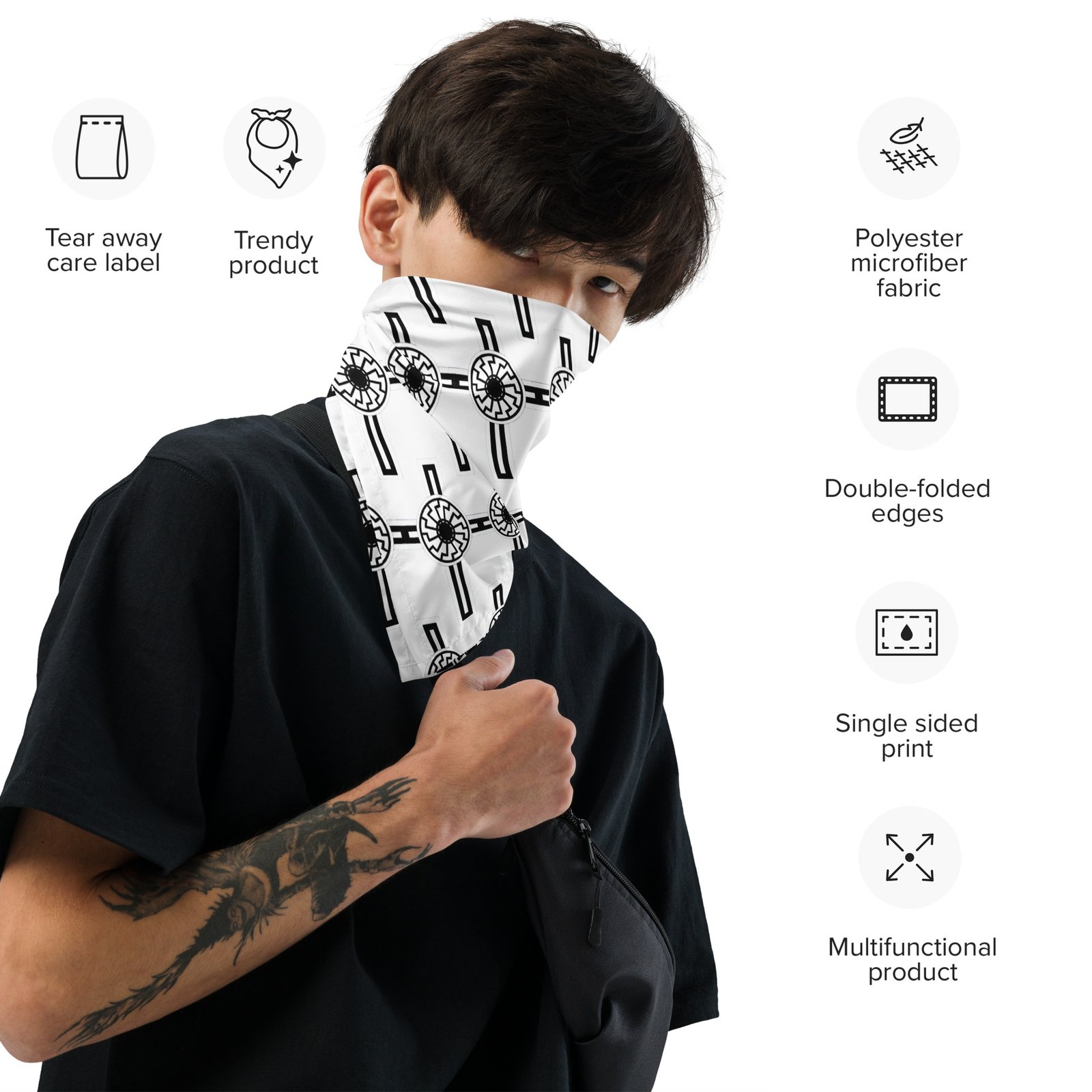 All-over print bandana - Image 2