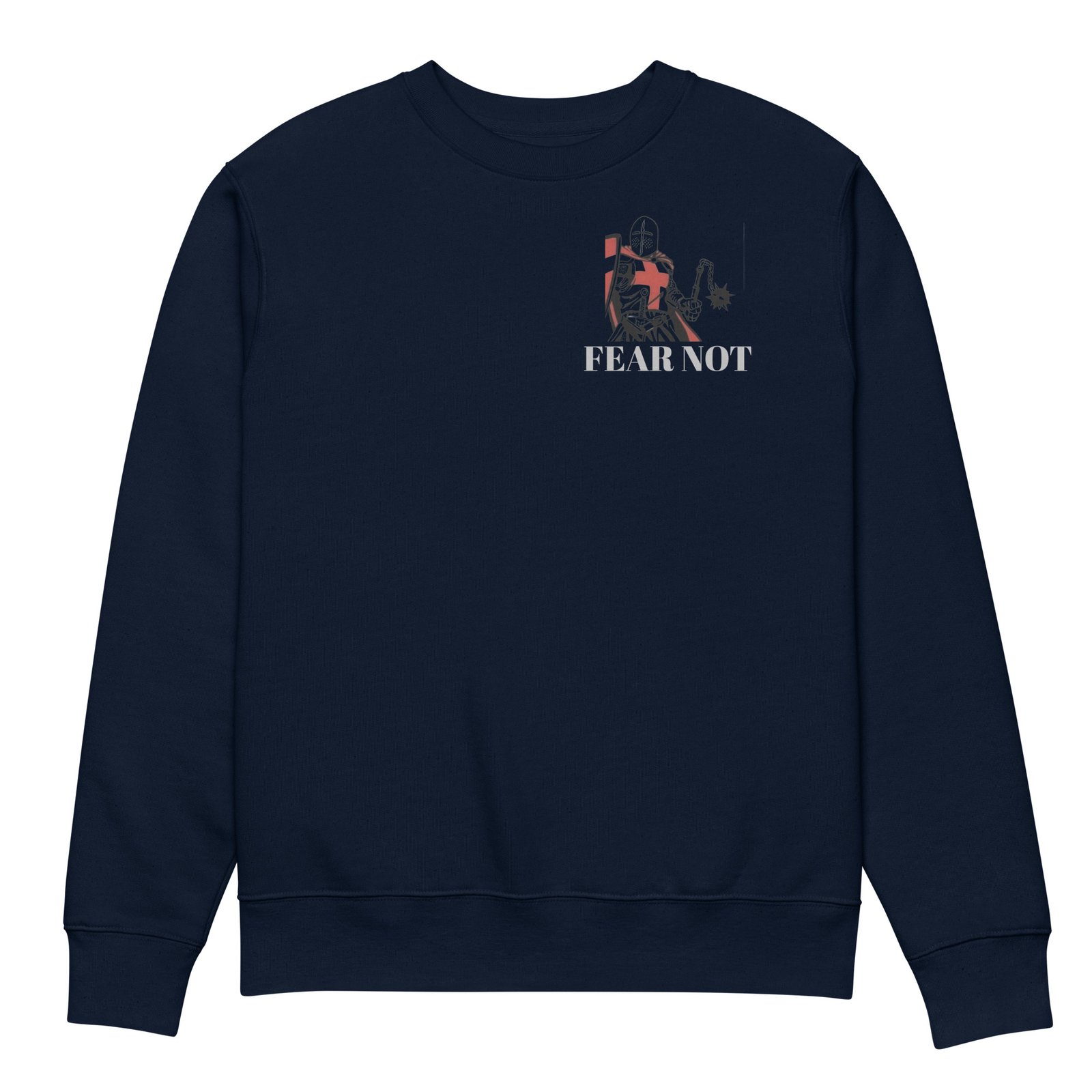 FEAR NOT Unisex eco sweatshirt - Image 3