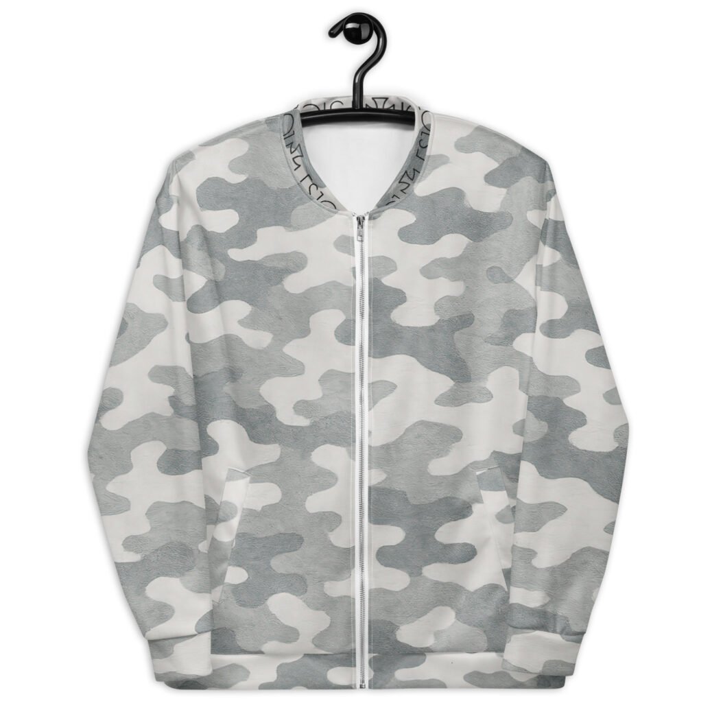 Camo Unisex Bomber Jacket