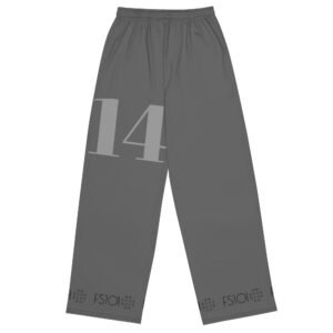 14/88 All-over print unisex wide-leg pants