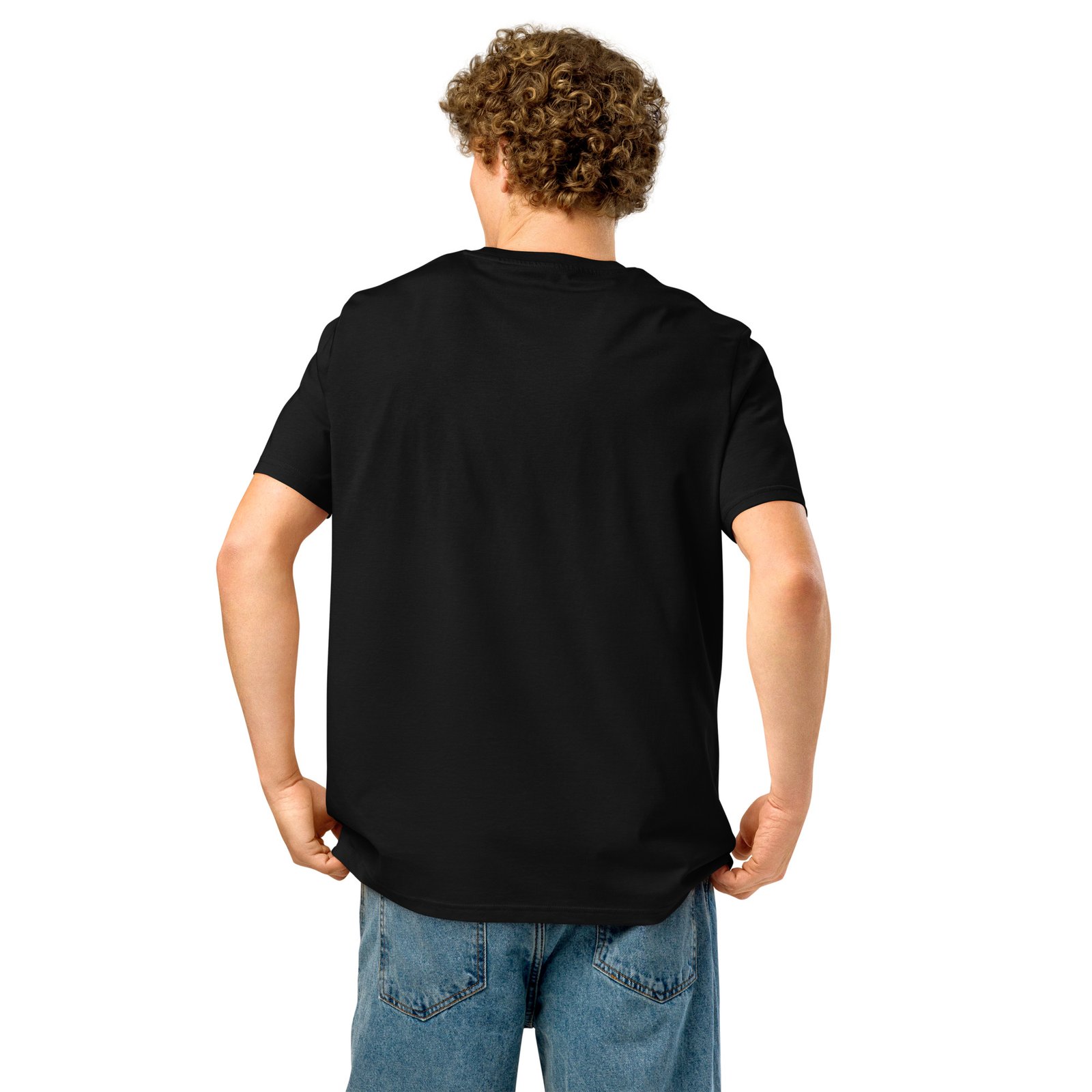 Drilla's avoid them Unisex organic ribbed neck t-shirt - Image 3