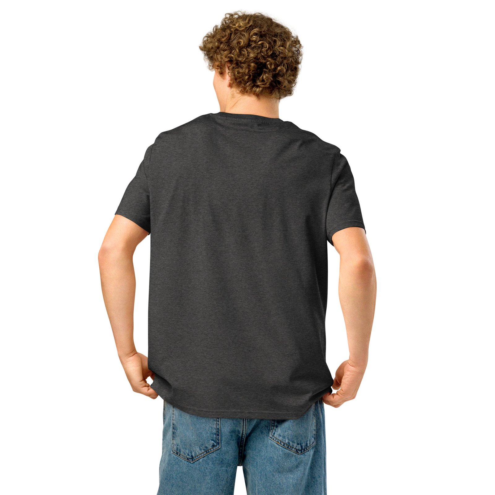 Drilla's avoid them Unisex organic ribbed neck t-shirt - Image 9