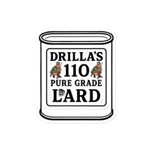 Drilla Bubble-free stickers