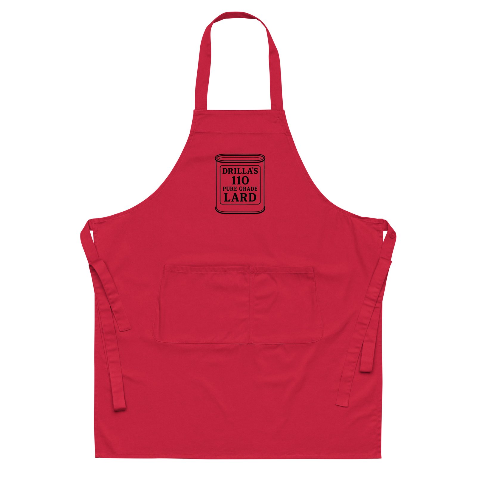 Drilla's Lard 110 Organic cotton apron