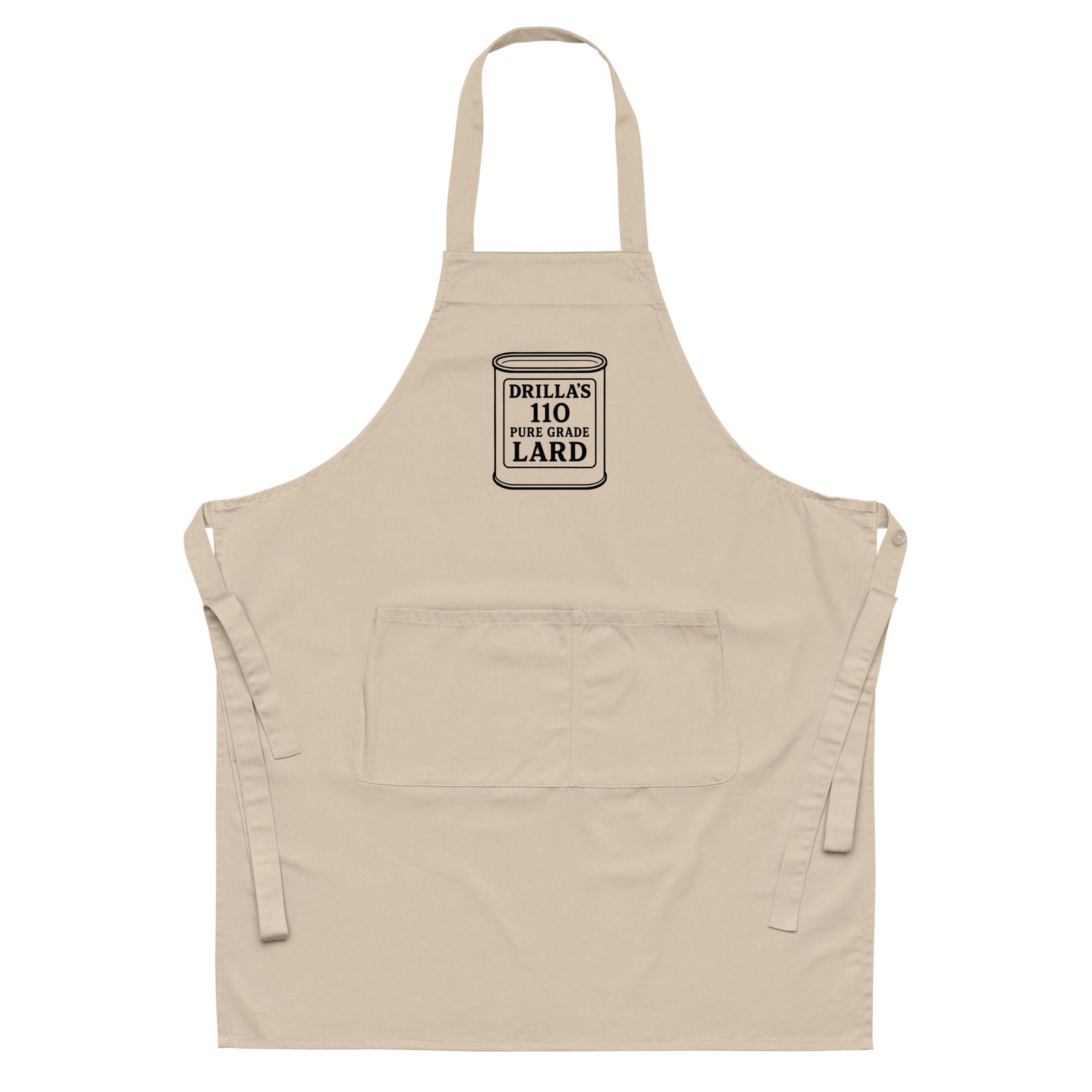 Drilla's Lard 110 Organic cotton apron - Image 2