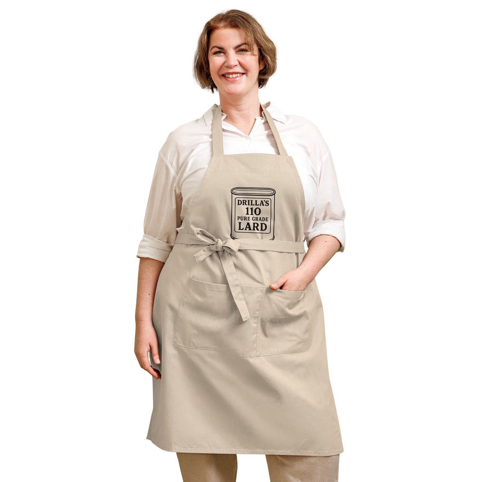 Drilla's Lard 110 Organic cotton apron - Image 3