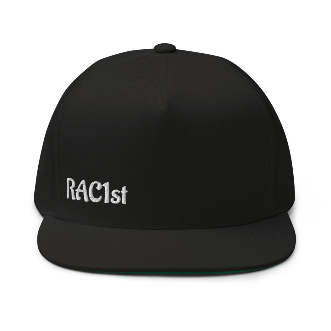 Rac1st Flat Bill Cap