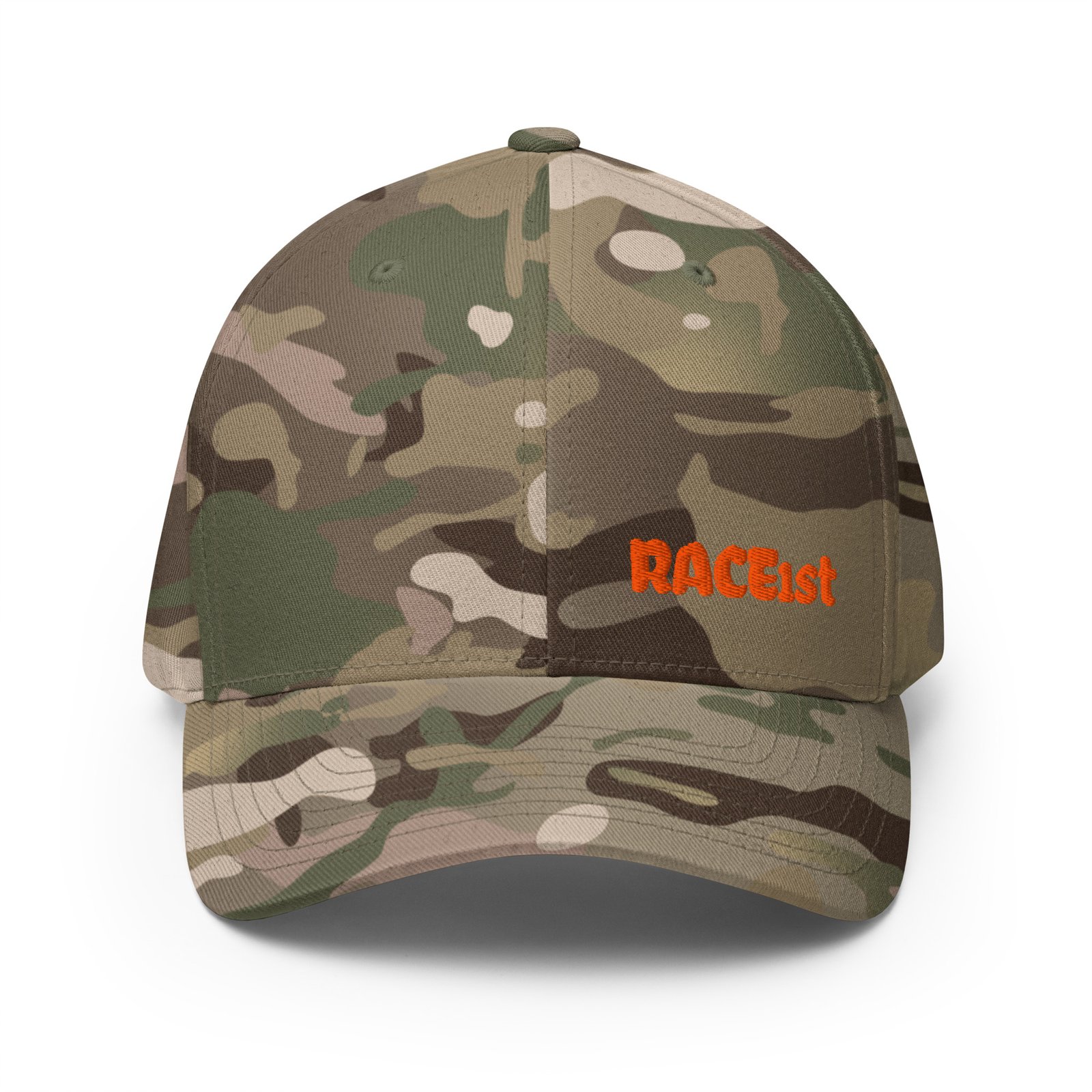 Camo embroider race1st Structured Twill Cap - Image 2