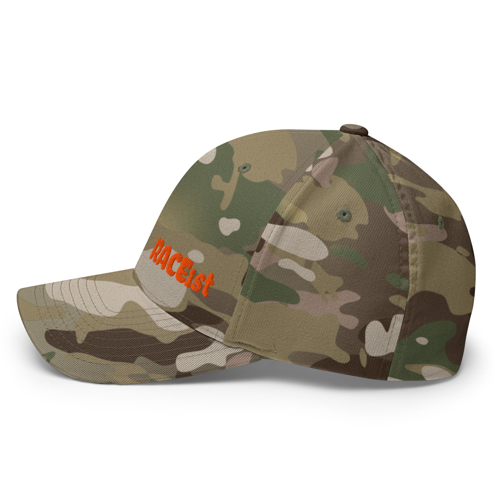 Camo embroider race1st Structured Twill Cap - Image 5