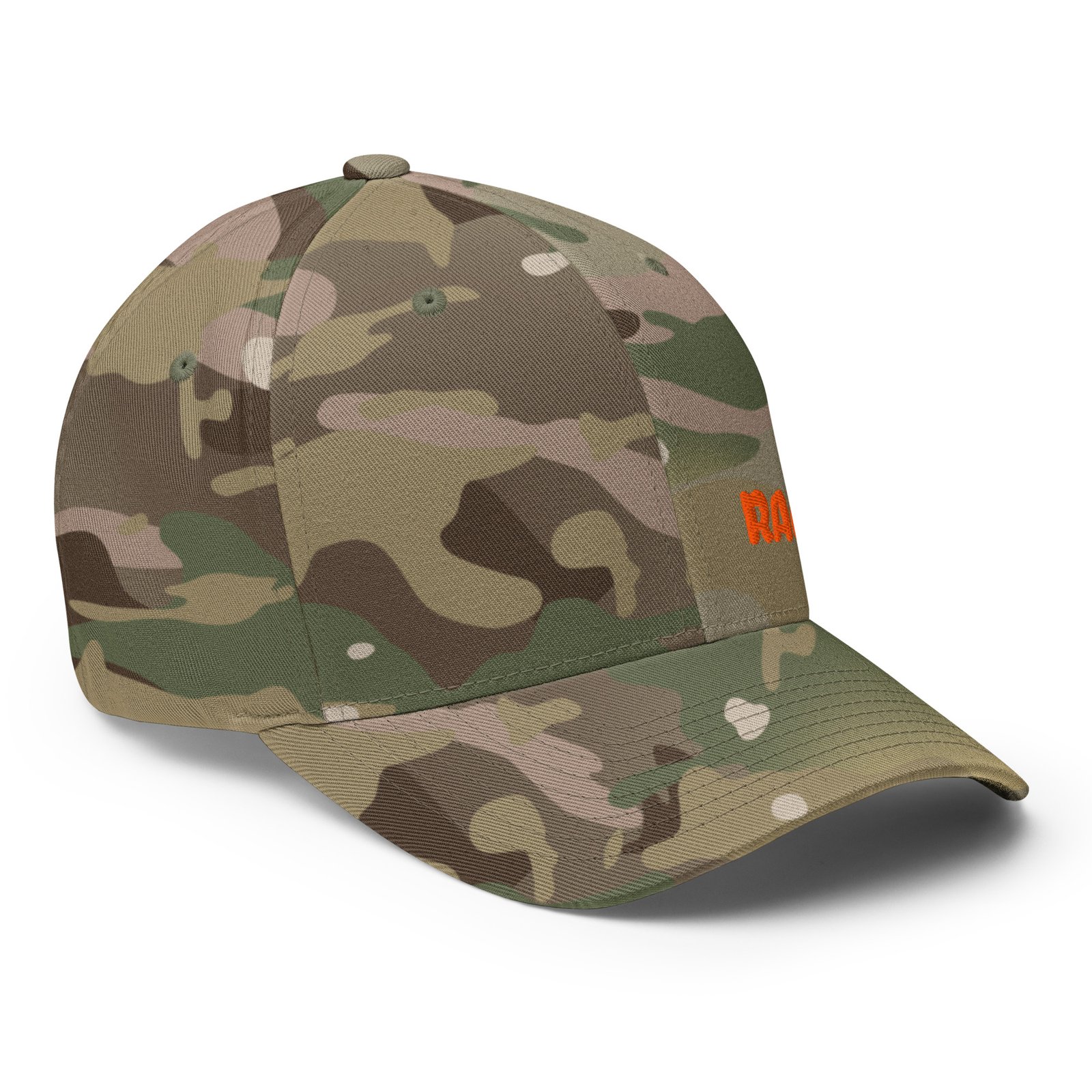 Camo embroider race1st Structured Twill Cap - Image 4